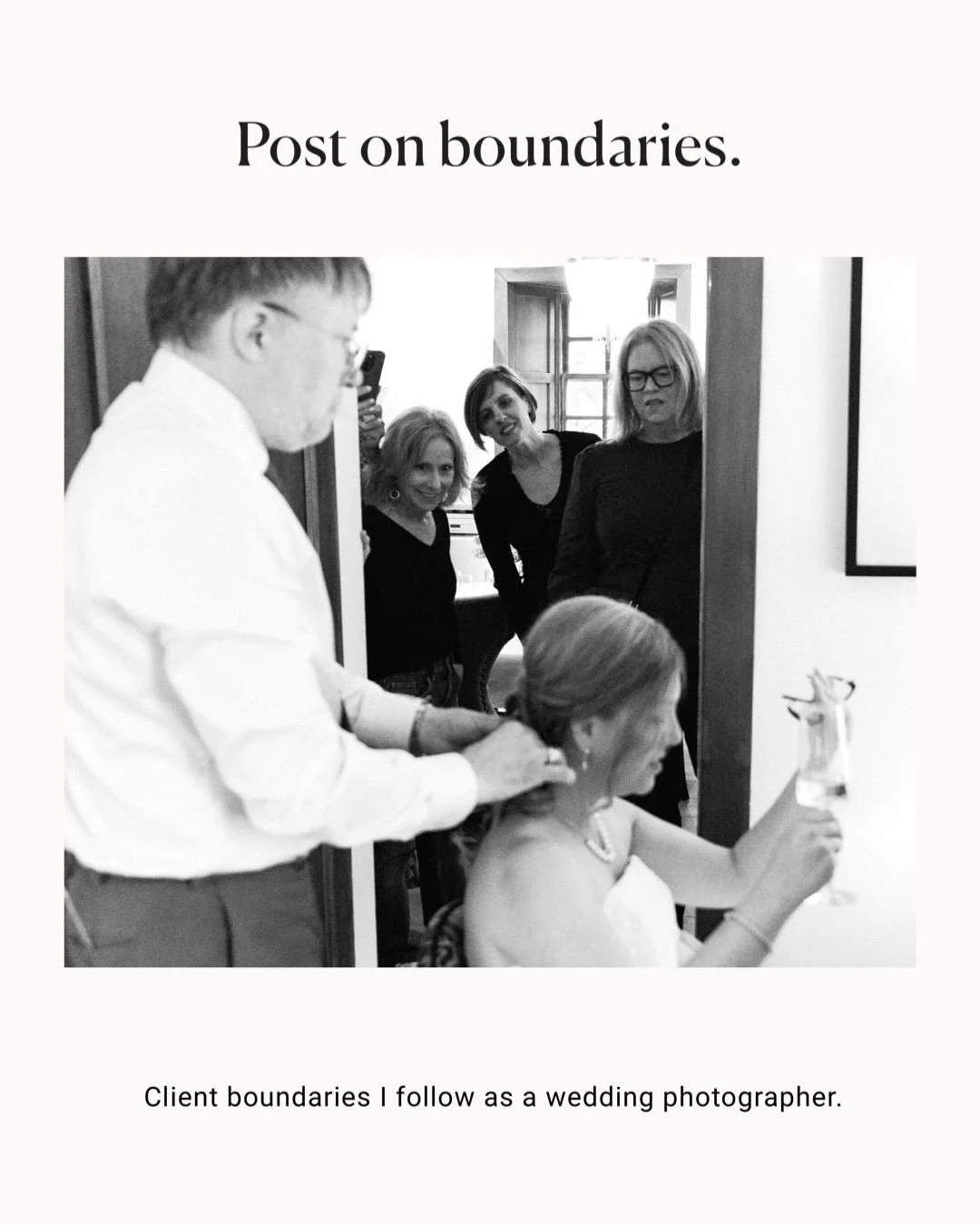 I photograph weddings in Scotland and beyond, whether it&rsquo;s a small elopement in the Highlands or a luxury celebration in Edinburgh. My approach is always the same: calm, honest, and present.

I don&rsquo;t stage moments or ask you to hug, cry, 