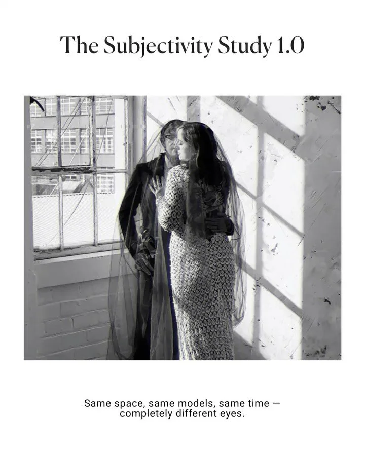 The very dear project of mine&hellip; I organised the Subjectivity Study in Glasgow to explore what it really means to &ldquo;have an eye&rdquo;.
I invited a group of photographers to work individually with the same models, in the same space, for jus