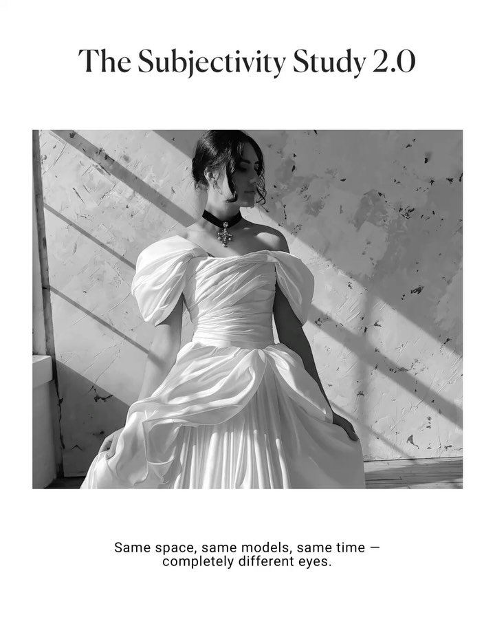 I organised the Subjectivity Study 2.0 in Glasgow to explore what it really means to &ldquo;have an eye&rdquo;.

I invited a group of photographers to work individually with the same models, in the same space, for just 20 minutes each. Nothing change