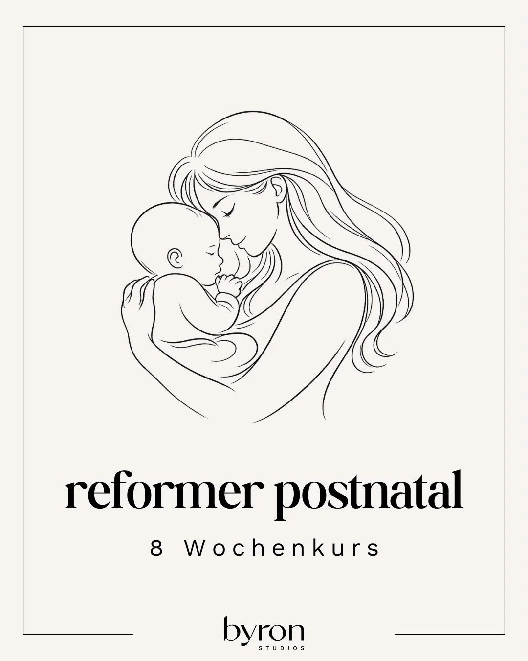 Mama-Time auf dem Reformer 🤍

Du willst dich nach der Geburt deines Babys wieder st&auml;rker und fitter f&uuml;hlen? 
Unser 8-w&ouml;chiger Postnatal Reformer Kurs unterst&uuml;tzt dich dabei, deinen Beckenboden, deine K&ouml;rpermitte, R&uuml;cken