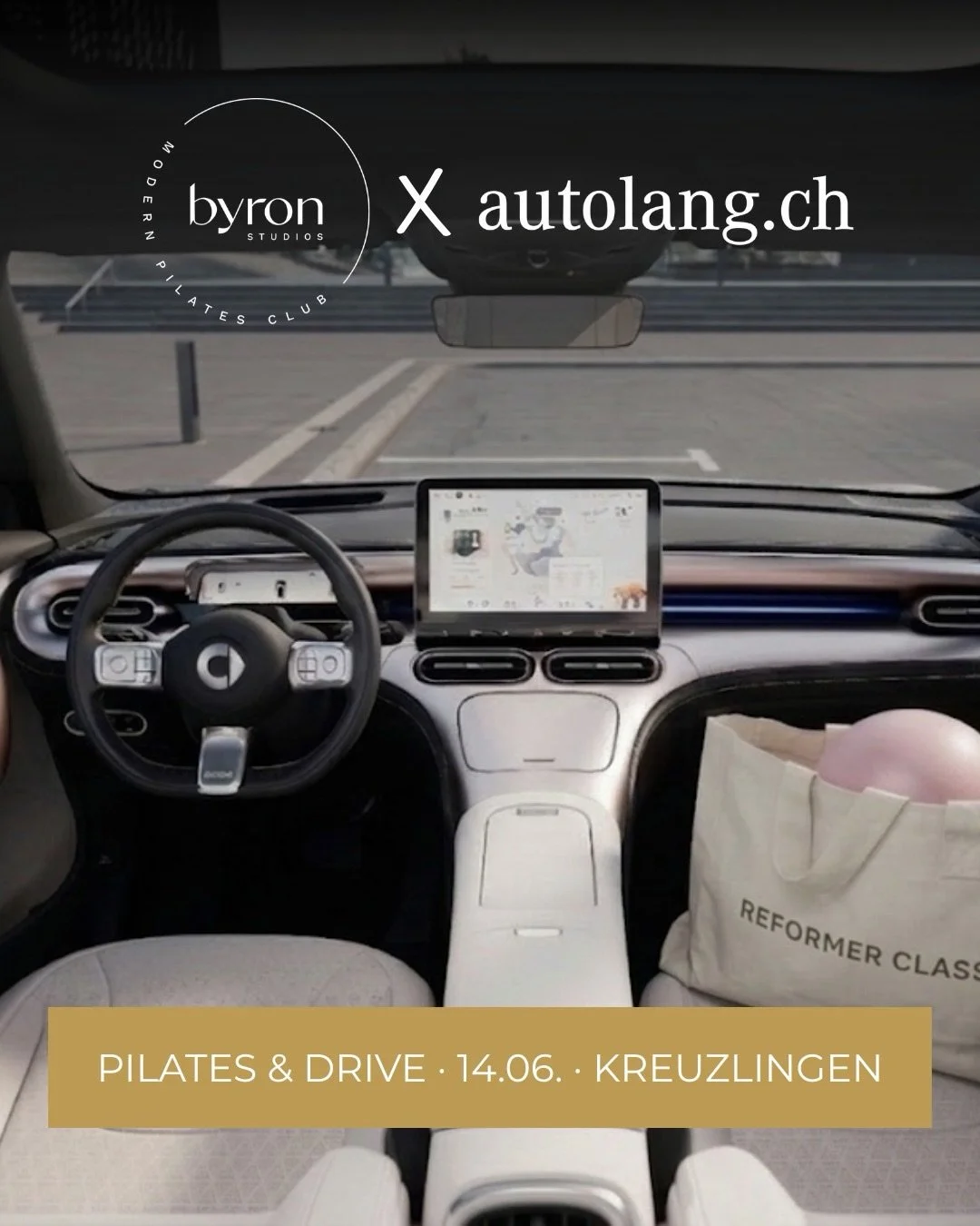 Reformer Pilates &amp; Drive mit @autolang.ch und @byron_studios_pilates ✨

Wir kombinieren ein exklusives Reformer Pilates Workout mit einer besonderen Atmosph&auml;re im modernen Autohaus Lang in Kreuzlingen &mdash; inklusive Probefahrt ausgew&auml