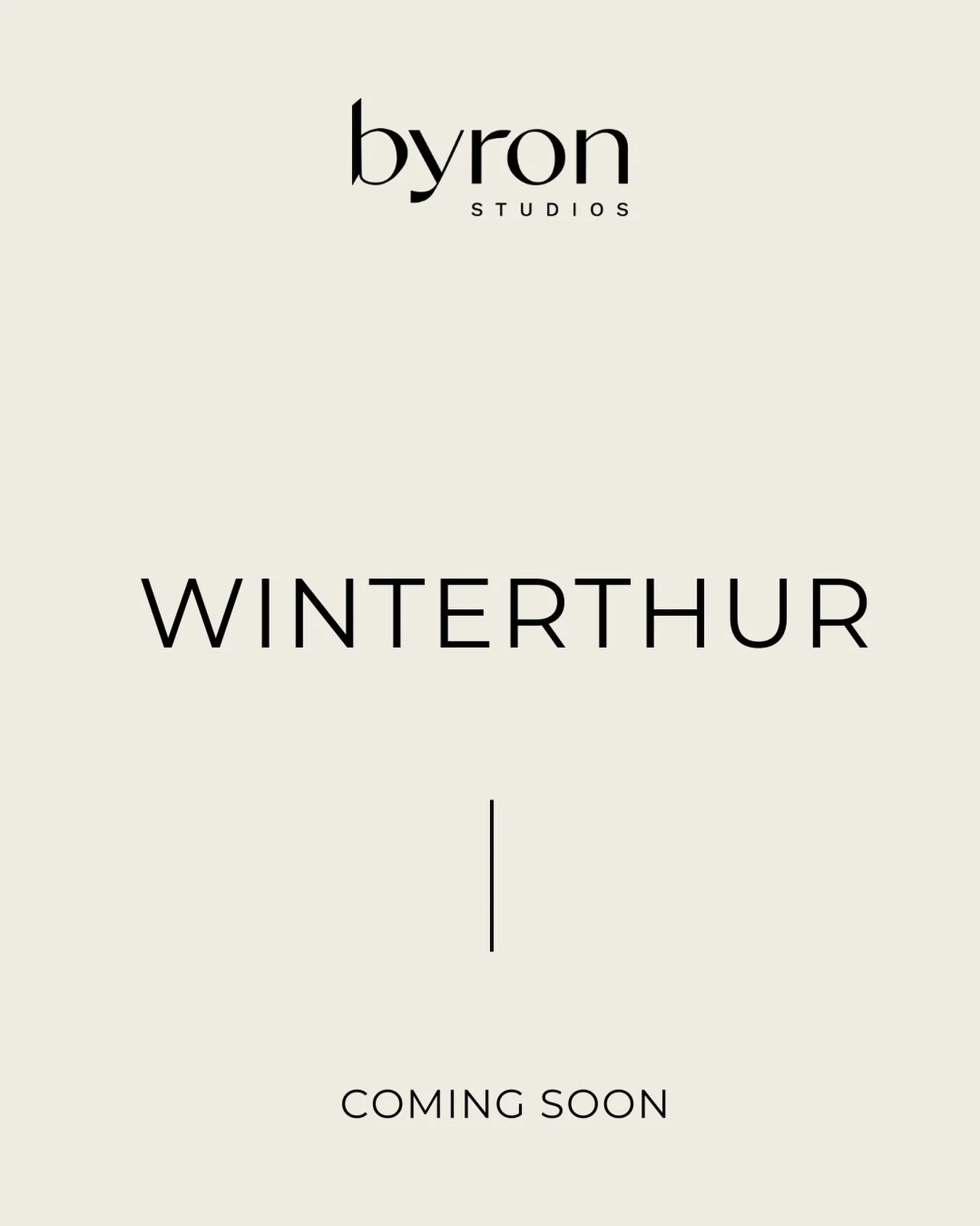 Nun ist es endlich offiziell:

Byron Studios kommt nach Winterthur 🤍

Nach dem ersten Studio in Kreuzlingen freuen wir uns riesig, mit Winterthur einen zweiten Standort zu er&ouml;ffnen.

An der Scheideggstrasse 27 entsteht aktuell ein Ort f&uuml;r 