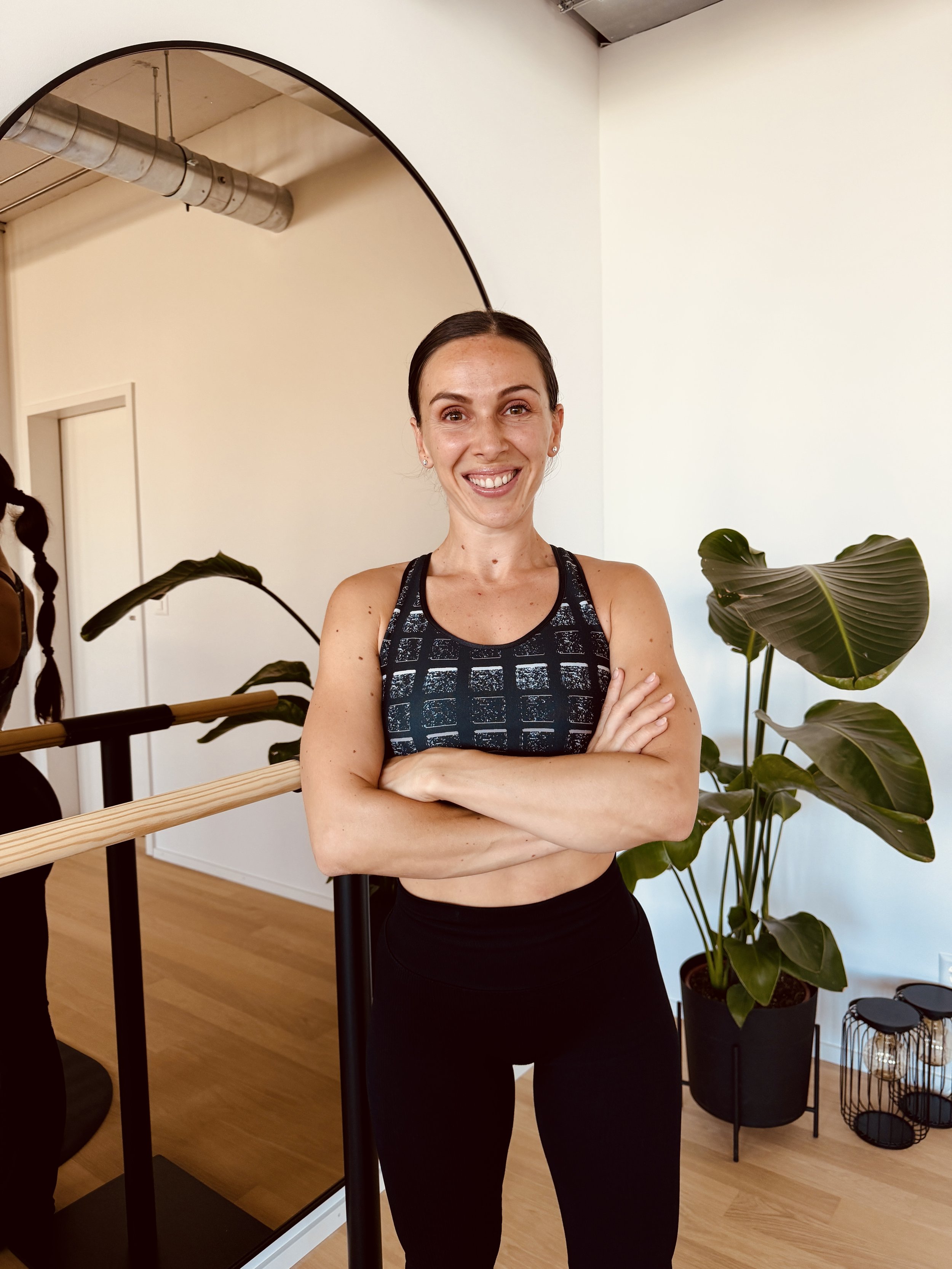 Beatrice Lacataru ist Pilates Trainerin bei Byron Studios in Winterthur