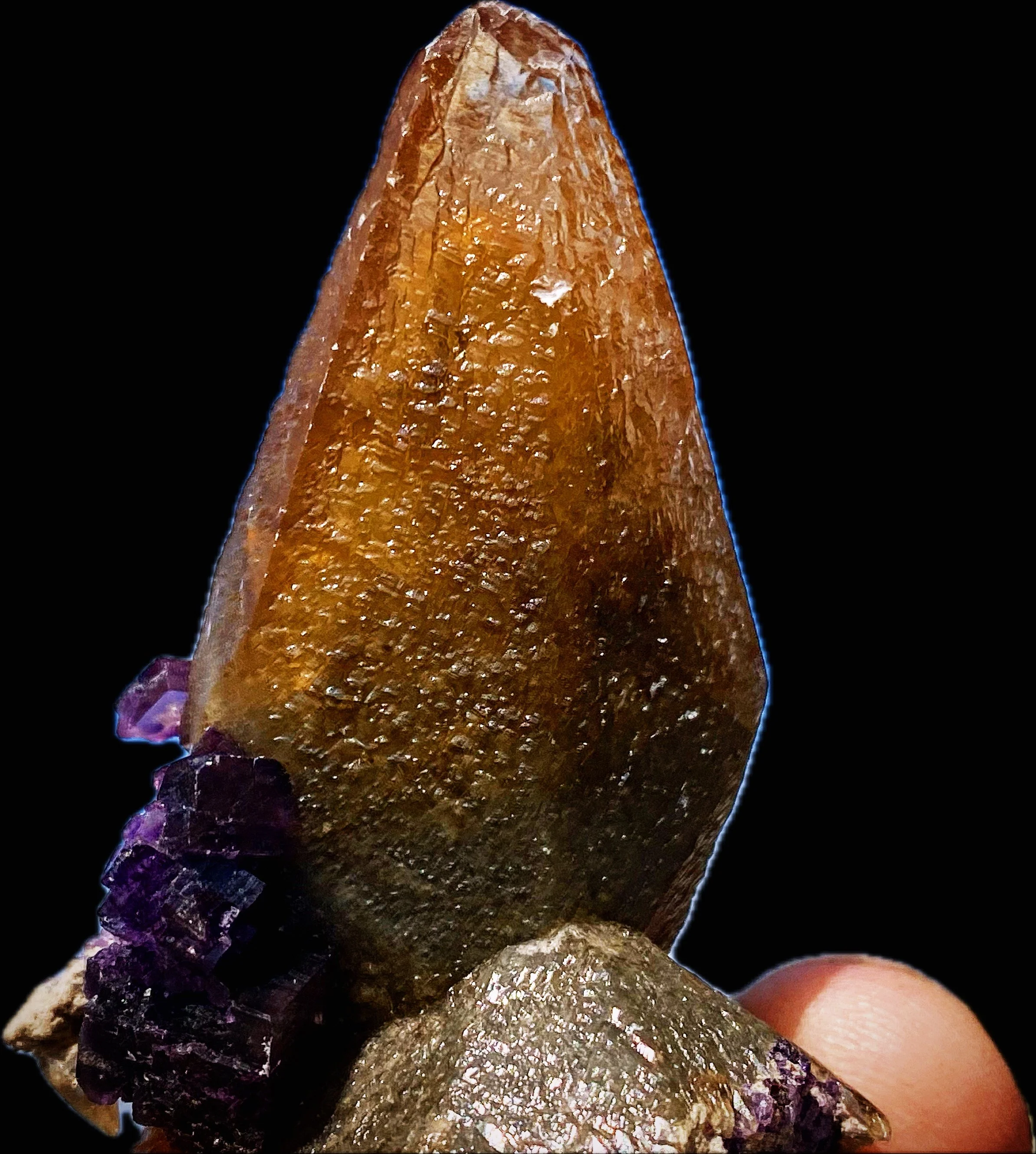 Calcite with Fluorite