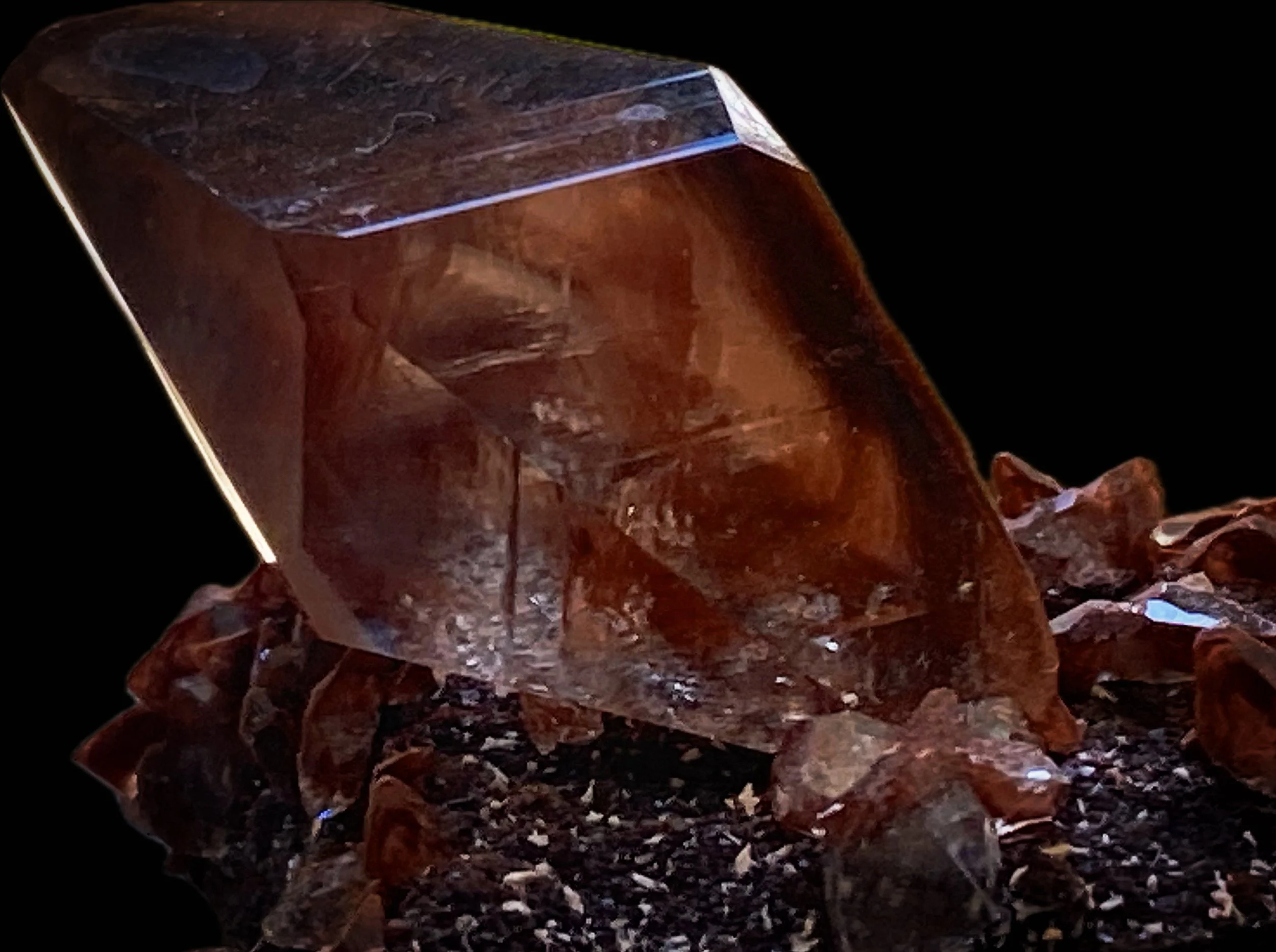 Calcite with Hematite Inclusions