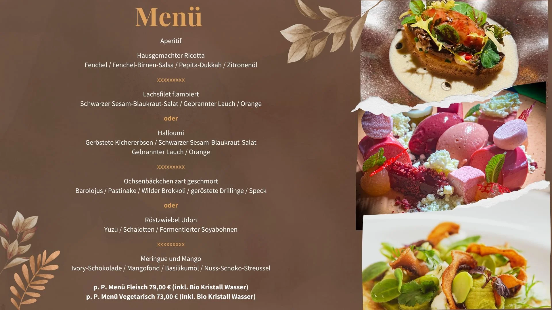 Restaurant Schwarzer Adler Uttenreuth beim Erlanger Genuss-Festival – Feines Essen und kulinarisches Erlebnis