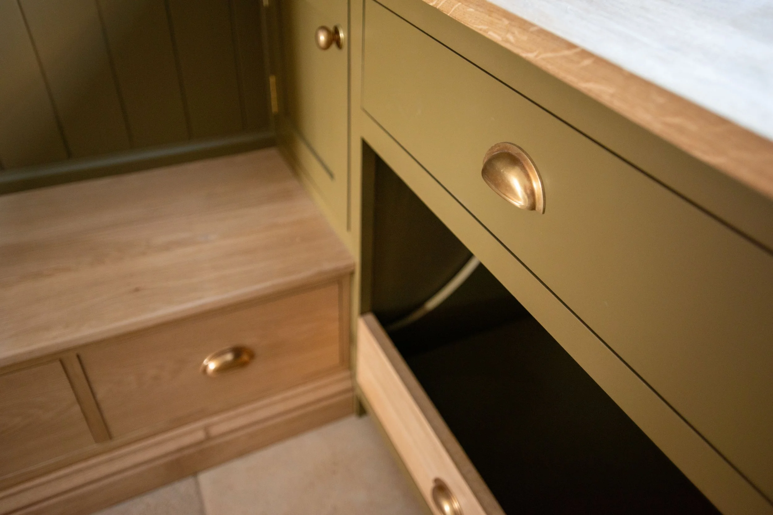 Boot room, Oak and Little Greene, Draw and Design Detail