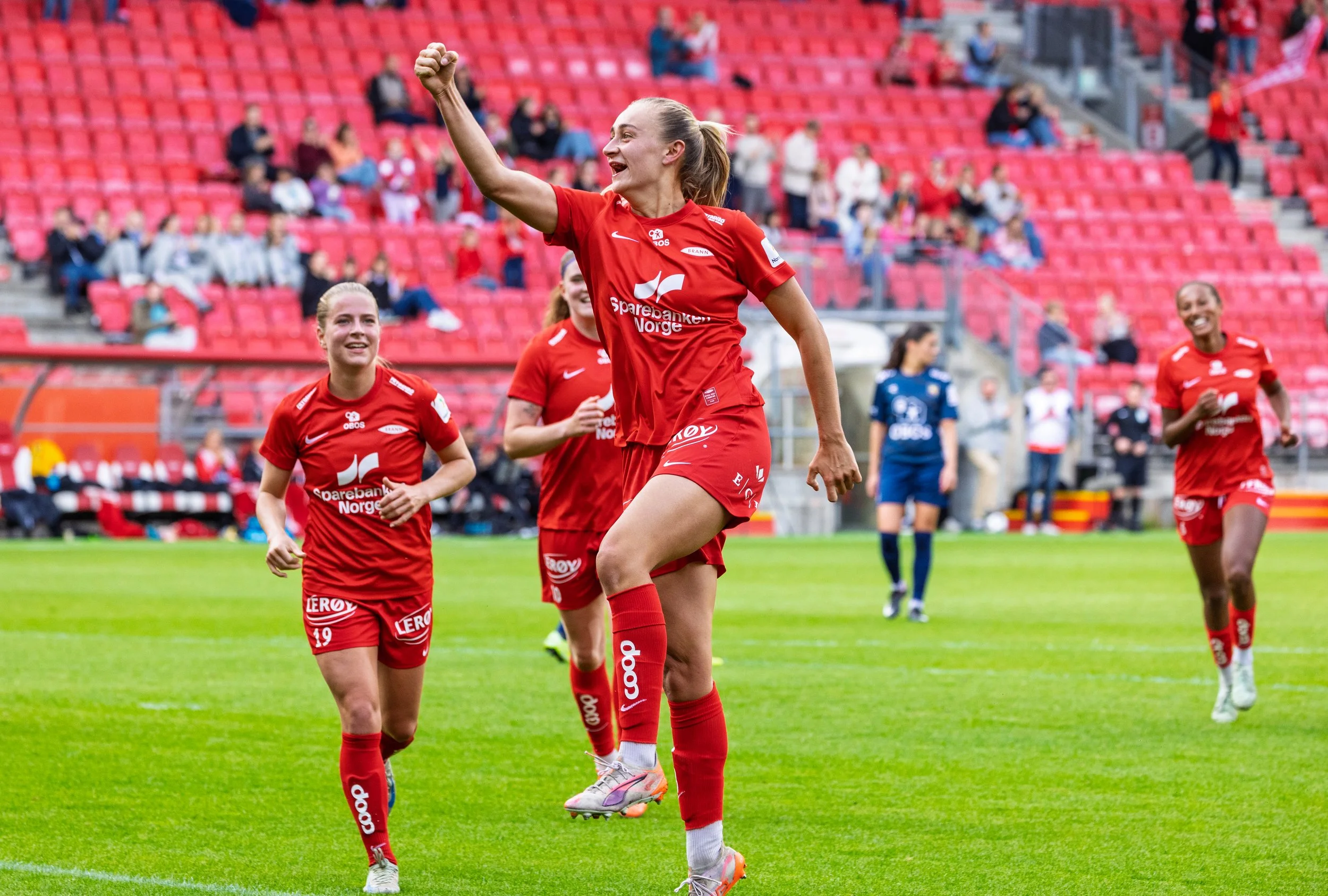 Brann - Røa, Toppserien