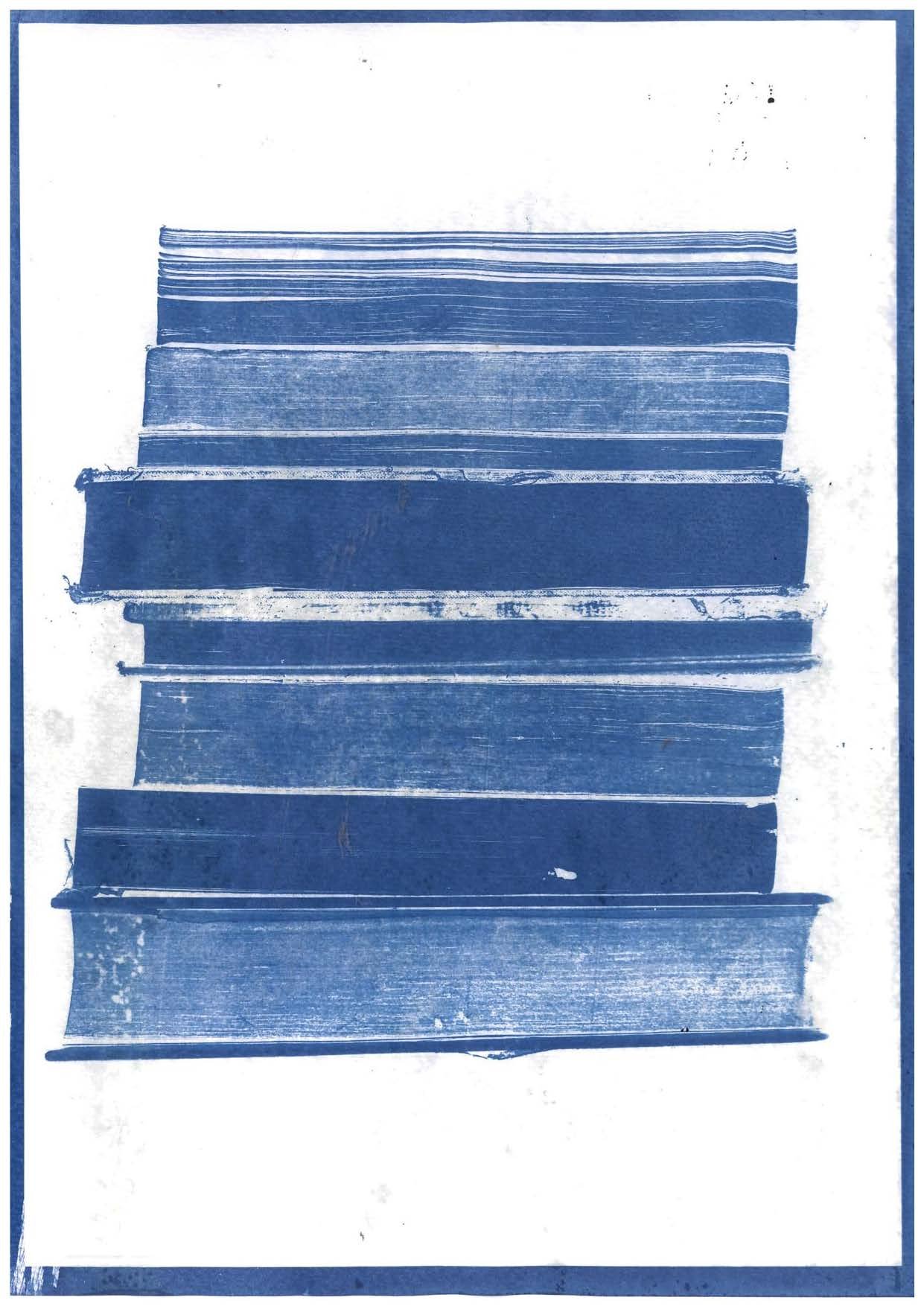 BOOKS, 2021
Cyanotype print