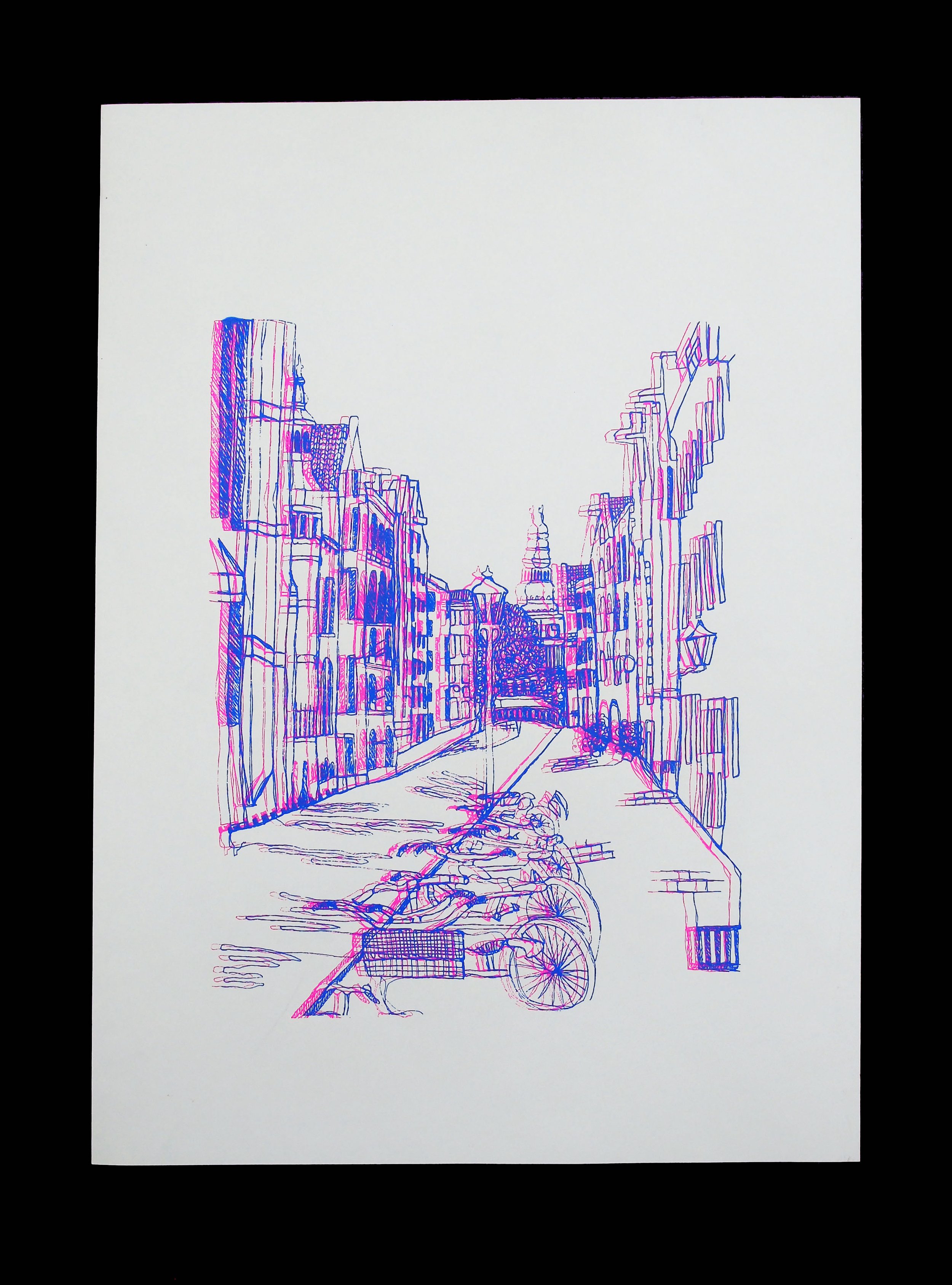 Amsterdam Print, 2019
Screen print