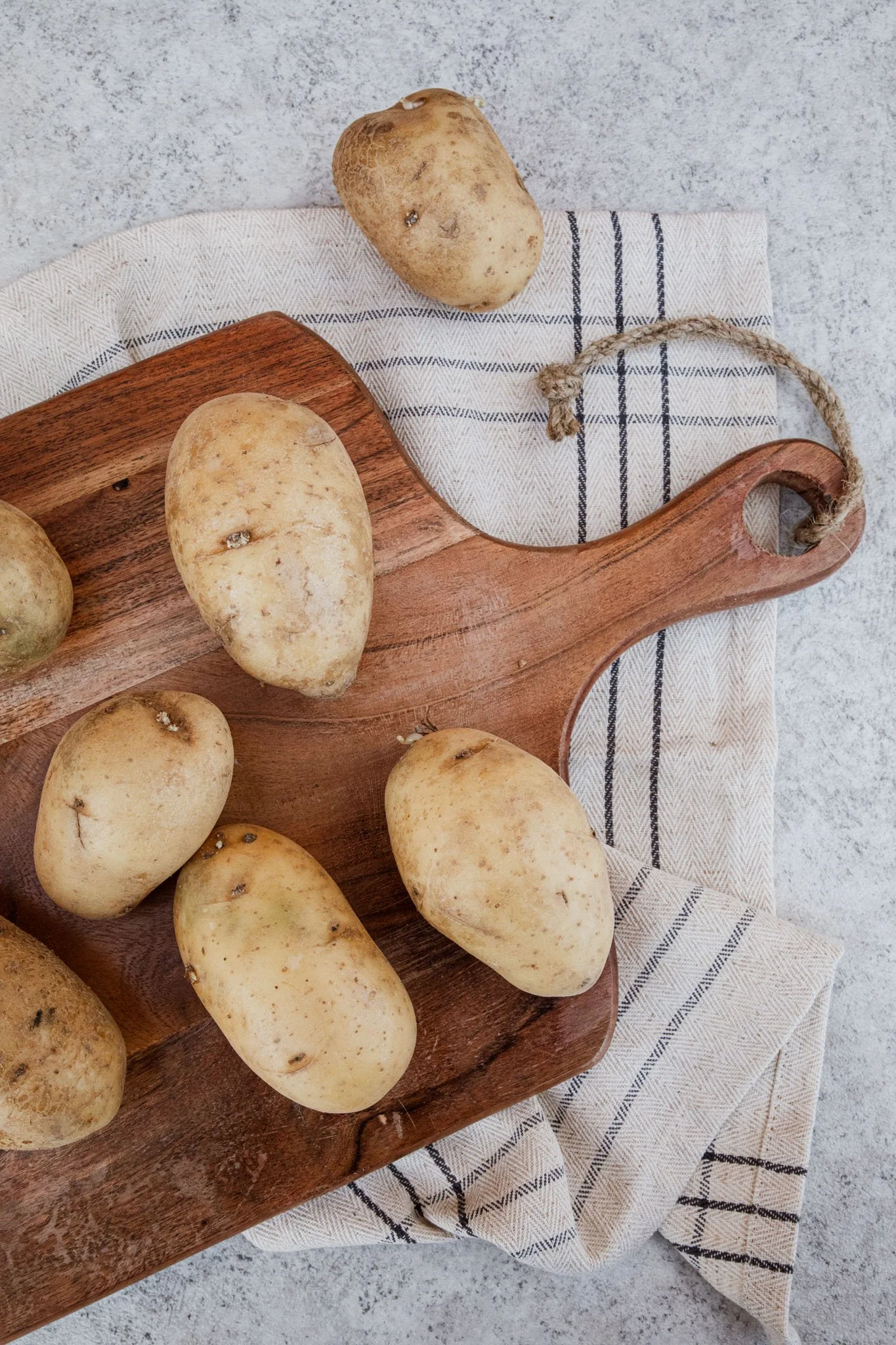korte keten aardappelen