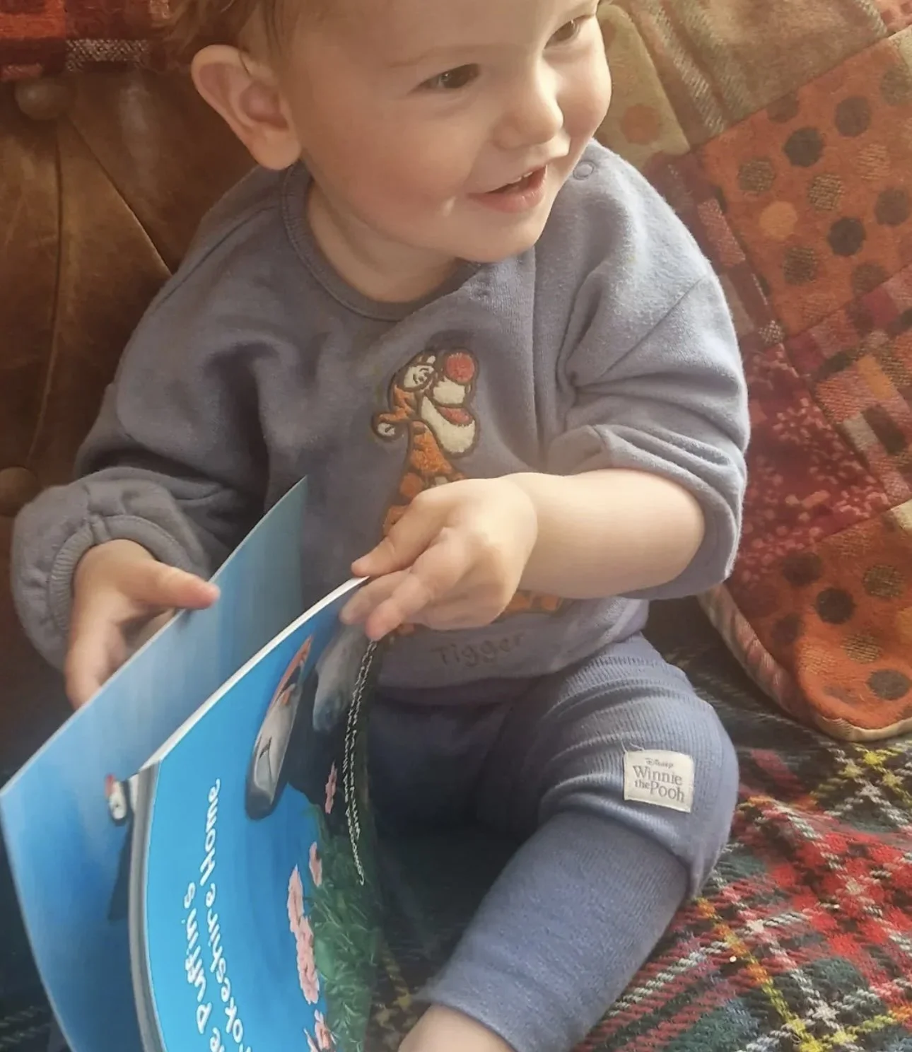 All the images were hand painted by Sam and her husband Matt wrote the beautiful verse. It's a story of a little Puffin who travels Pembrokeshire, wondering if she needs a new home. Sam has carefully chosen some of Pembrokeshires' most wonderful trea
