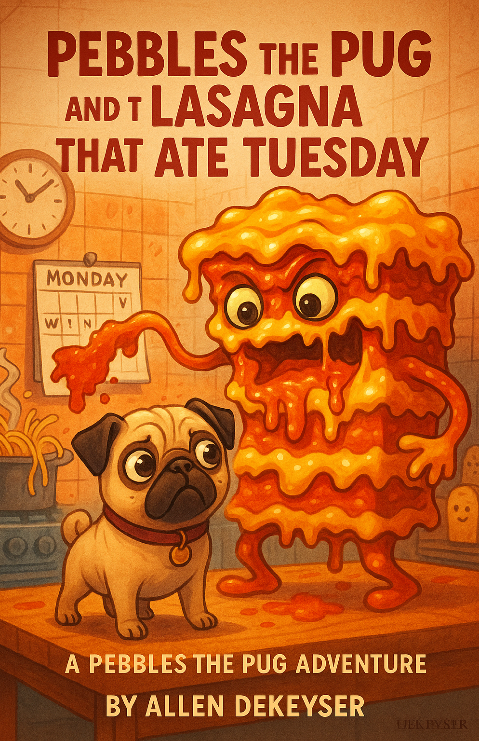 Pebbles the Pug and the Lasagna That Ate Tuesday