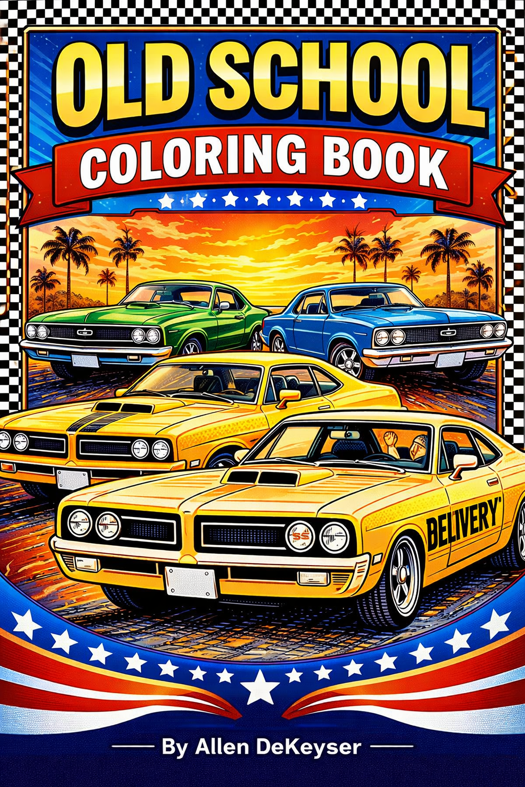 Old School Coloring Book