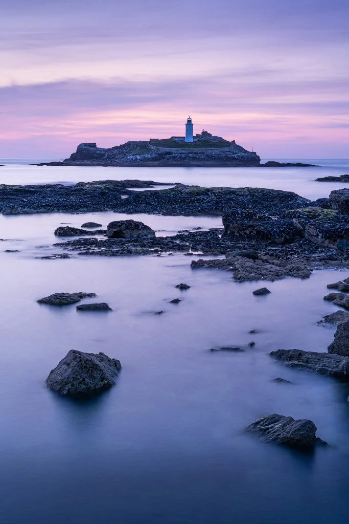 20230529-1391 Godrevy Lighthouse, cornwall, landschaft, landscape, seascape, ocean, meer, leuchtturm