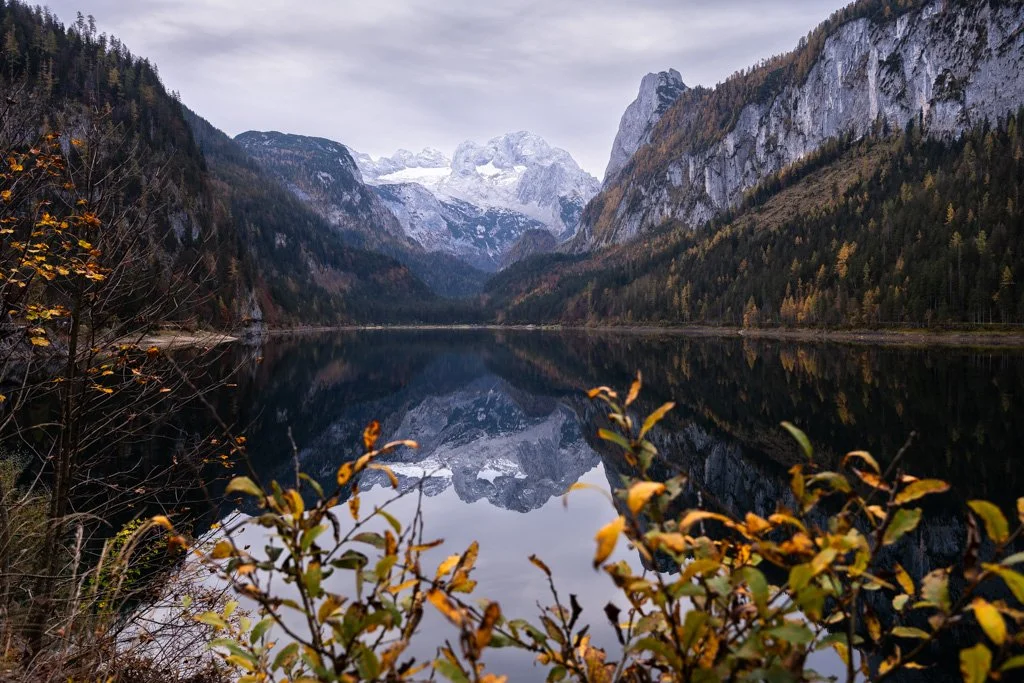 20221021-1328 Gosausee mit Dachstein und Gosaukamm im Herbst