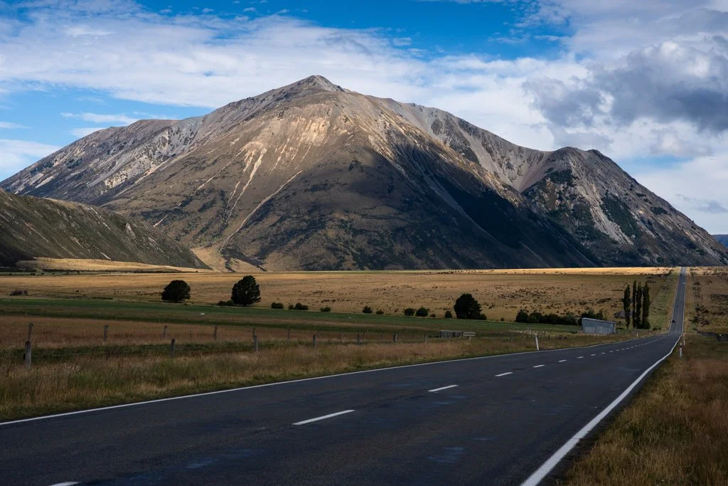 20231225-9463 Landschaft am State Highway 73, Canterbury, New Zealand, Neuseeland