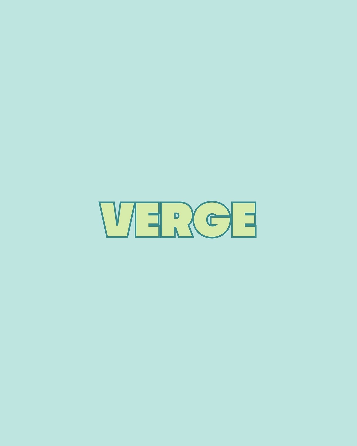 We&rsquo;ve got a new name &mdash; and a new look to match. 

Introducing ✨ Verge Marketing ✨ (but you can still call us VM).

What started as VM Creative Consulting (aka a solo venture powered by a laptop and a lot of coffee) has grown into a full-o