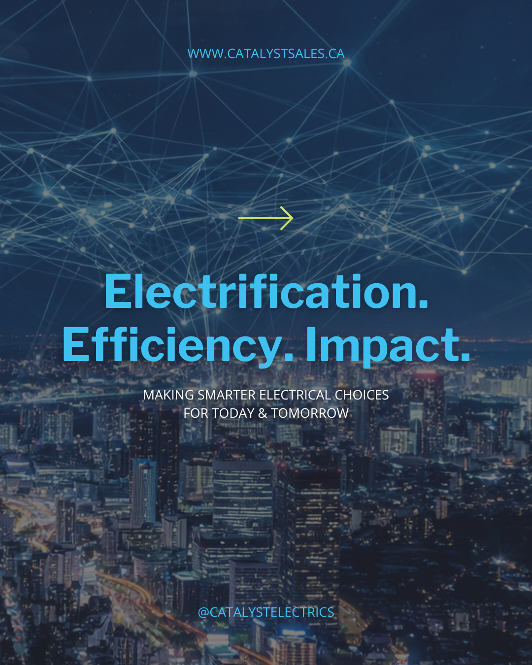Electrification. Efficiency. Impact
