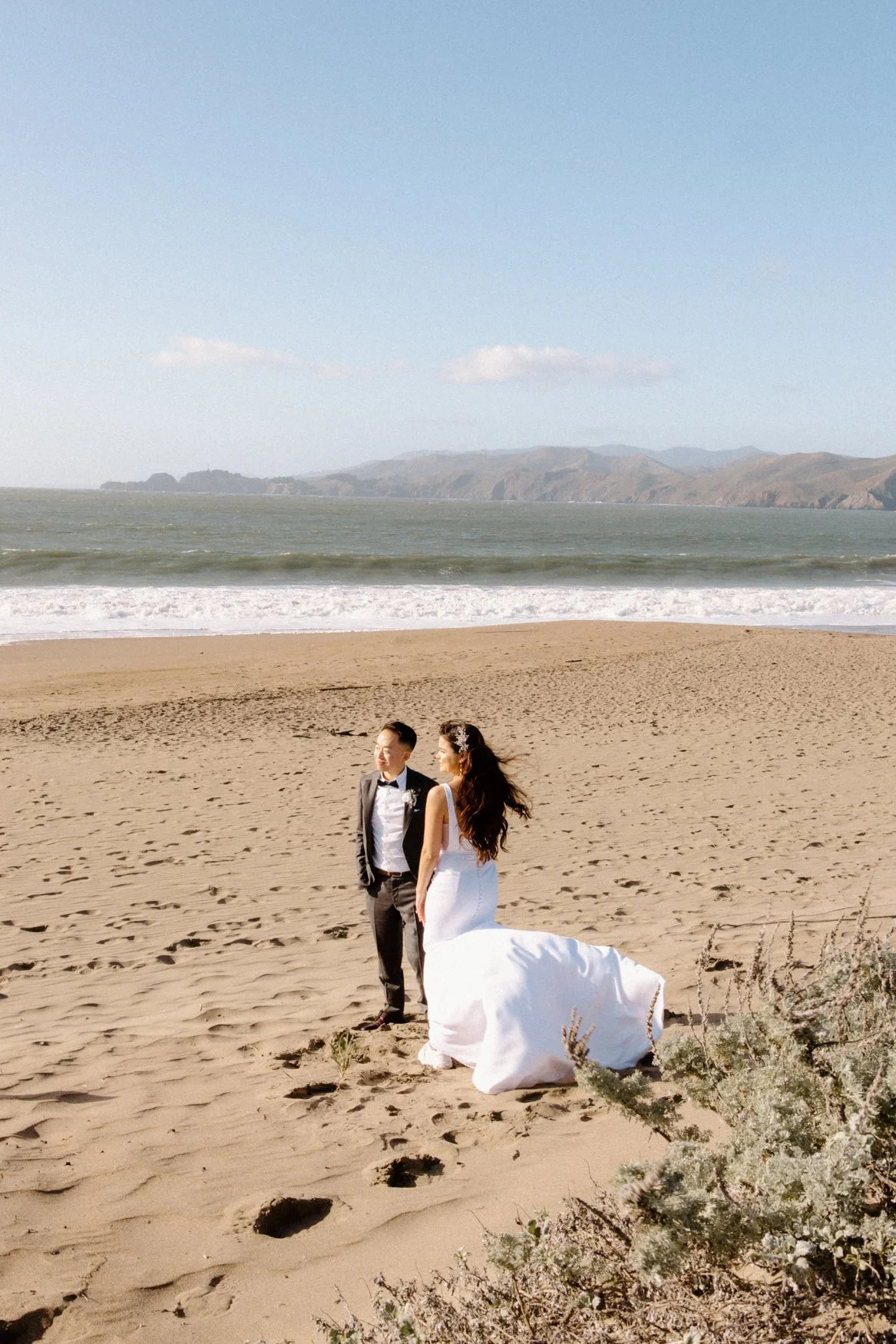Bay Area Documentary and cinematic photo on the beach