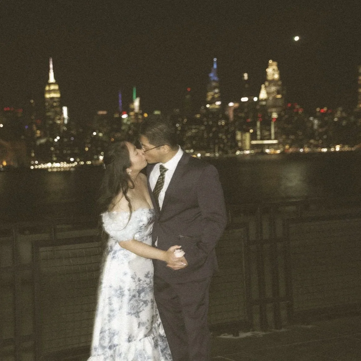Theresa and Lucky: Rooftop Wedding in Brooklyn, New York