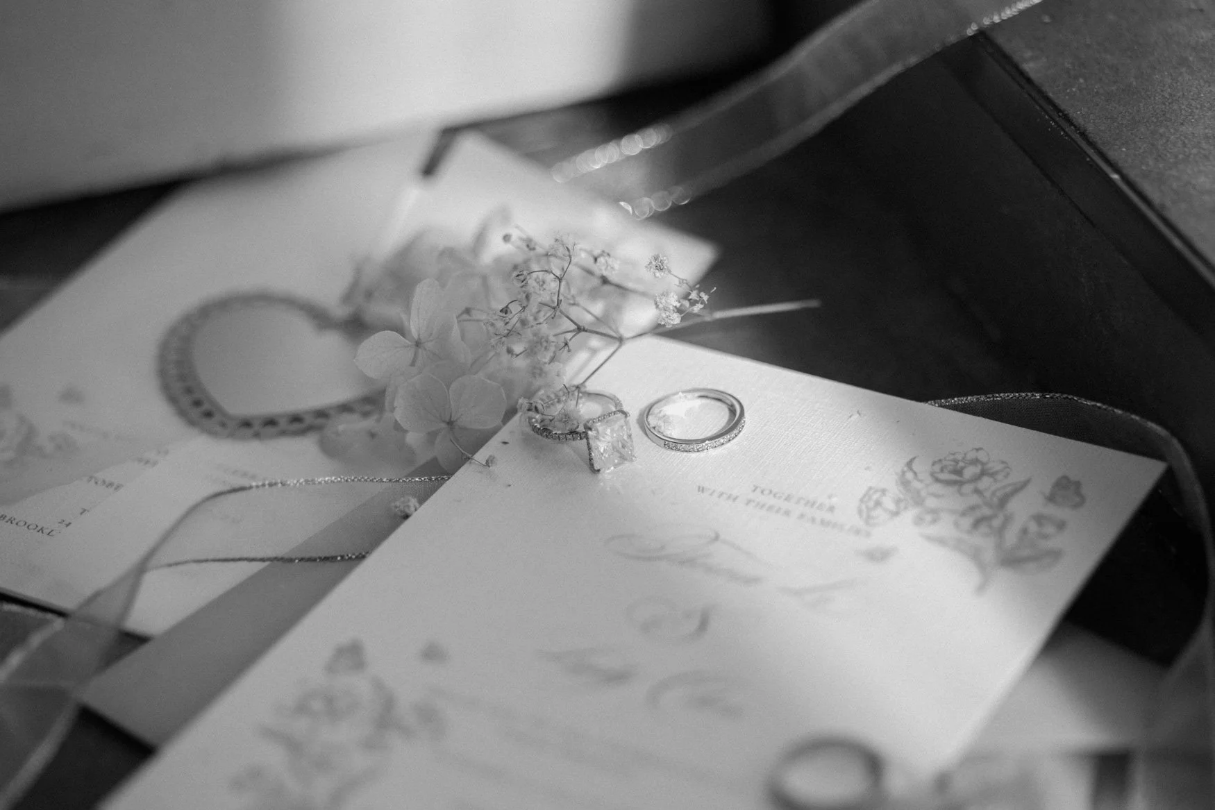 b&w flatlay photo in the w loft, brooklyn