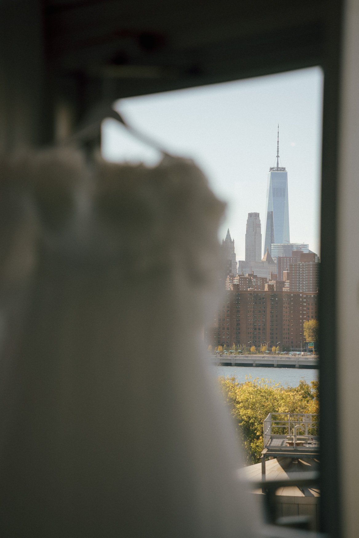 new york skyline wedding