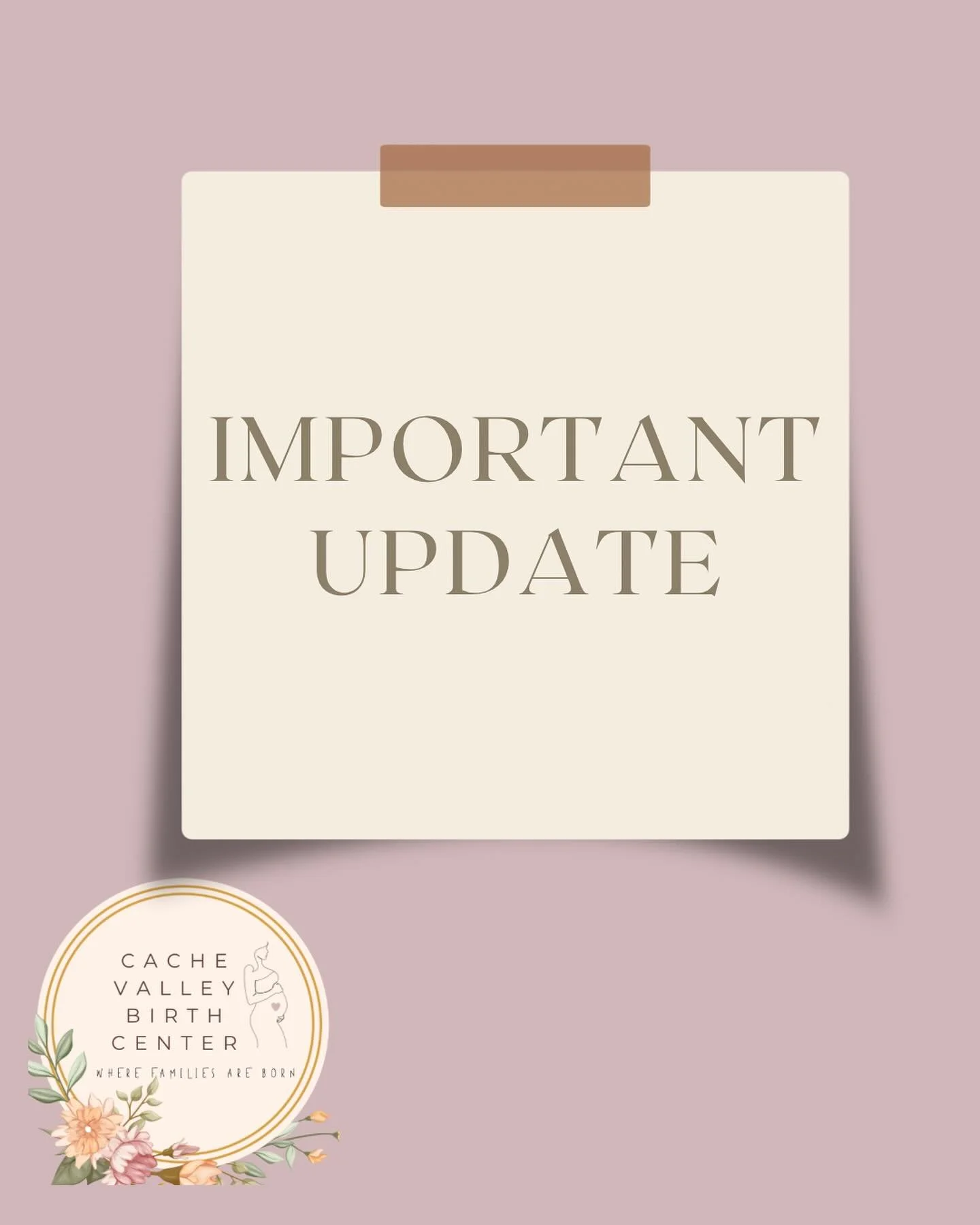 IMPORTANT UPDATE
Please scroll through the slides for more information.

❤️CVBC