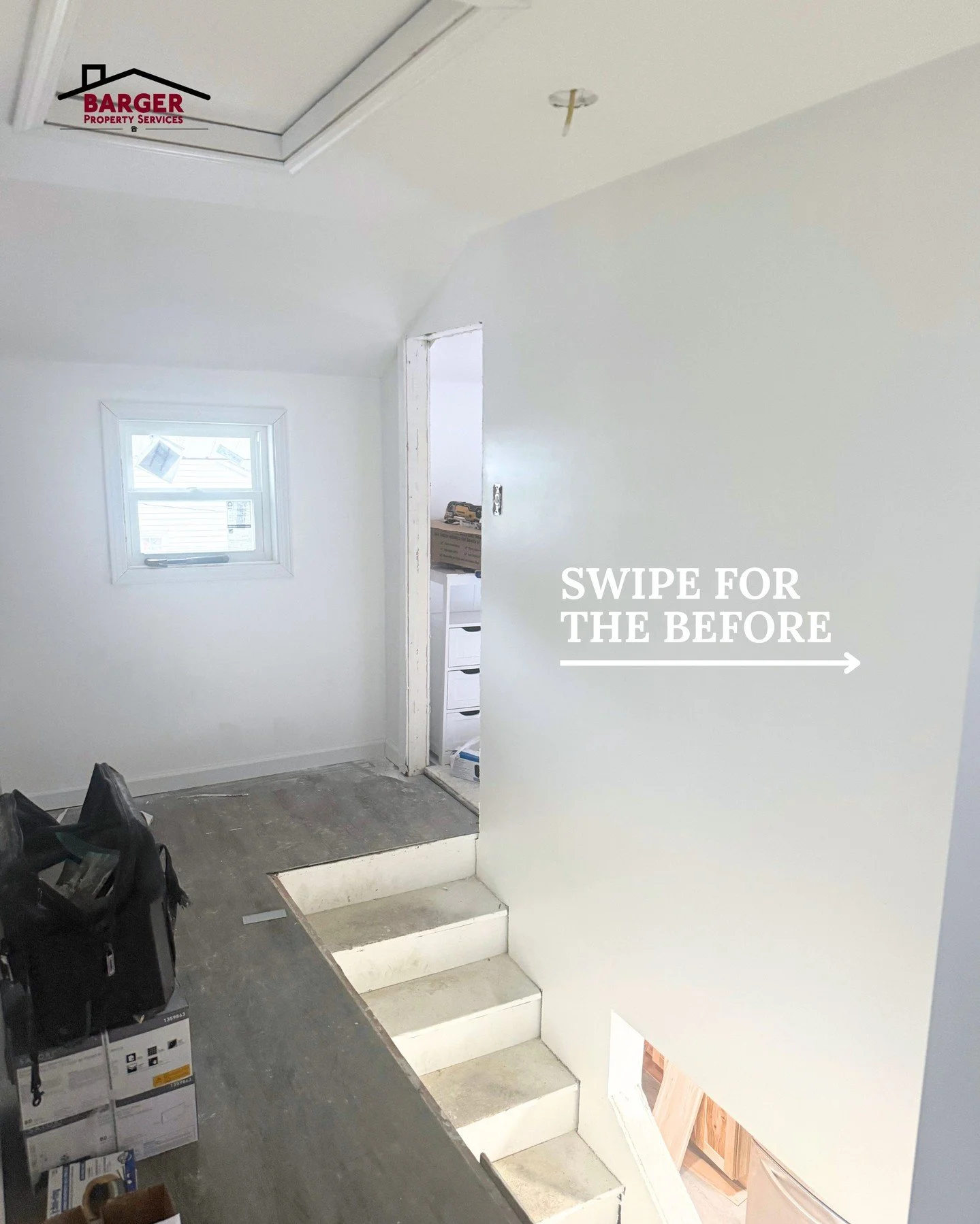 This space has completely transformed &mdash; fresh paint on the walls, new flooring underfoot, and it&rsquo;s finally starting to feel complete.

We can&rsquo;t wait to show you how it all comes together soon! 👀

 #remodel #kitchenremodel #barger #