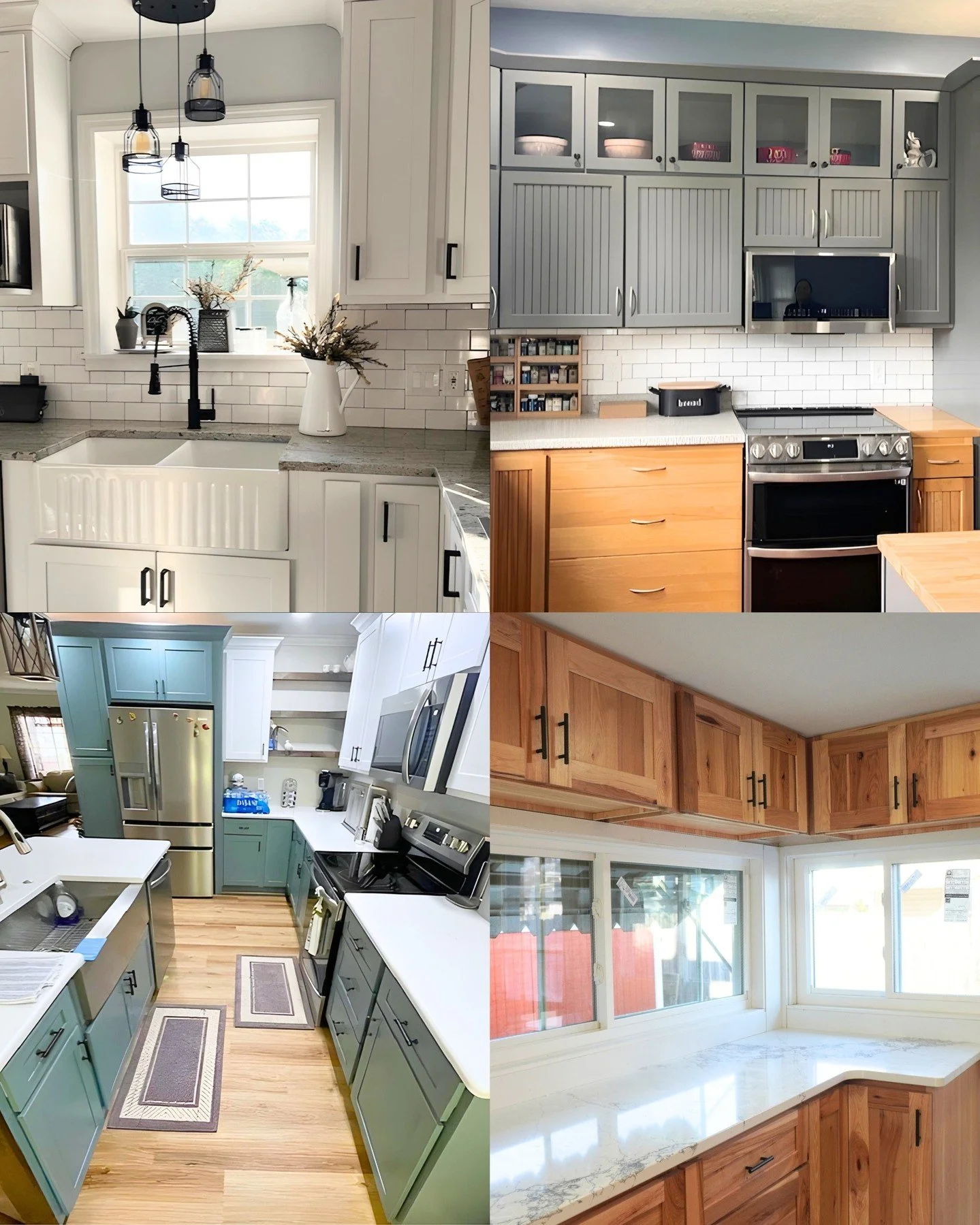 From cozy and classic to bold and modern, this is what happens when design meets craftsmanship (and zero shortcuts). If you can dream it, we can build it&mdash;just don&rsquo;t ask us to pick a favorite.

Which one&rsquo;s your style? 👀

#remodel #k
