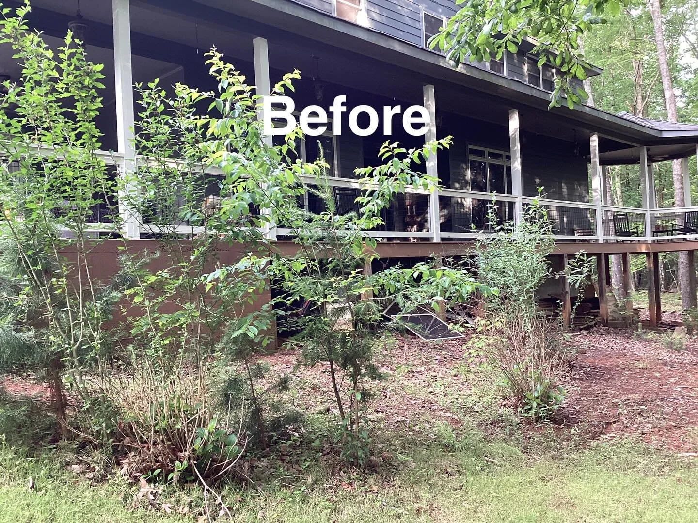 You won&rsquo;t believe this is the same house😱Our latest project and wow, it looks INCREDIBLE now!! 🙌 Swipe 👉 for before pics! We decided to include low maintenance flowers, cleaned up the foundation of the house by enclosing it and painting it w