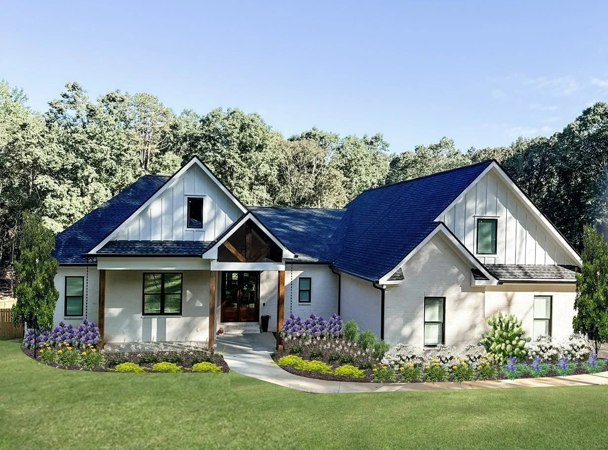 What are the MOST important things to consider when designing your front yard landscape🤷&zwj;♀️ 
Gotta read to find 3 secrets explained here👆Link in bio. #blogpost #landscape #landscapedesigner #landscapedesign #landscapersofinstagram #landscaperso