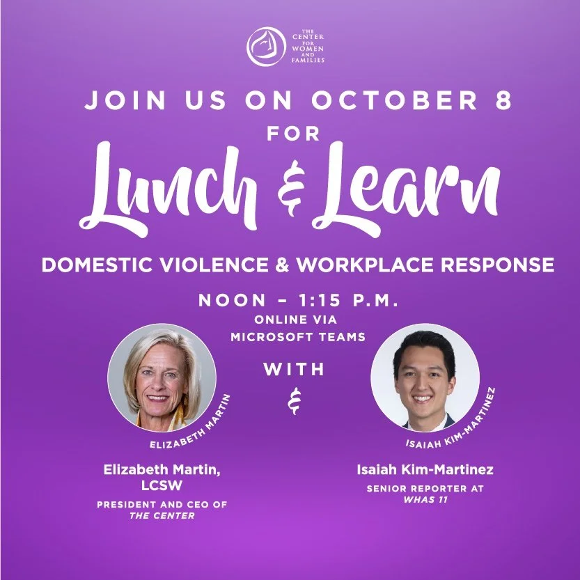 Lunch & Learn: Domestic Violence and Workplace Response