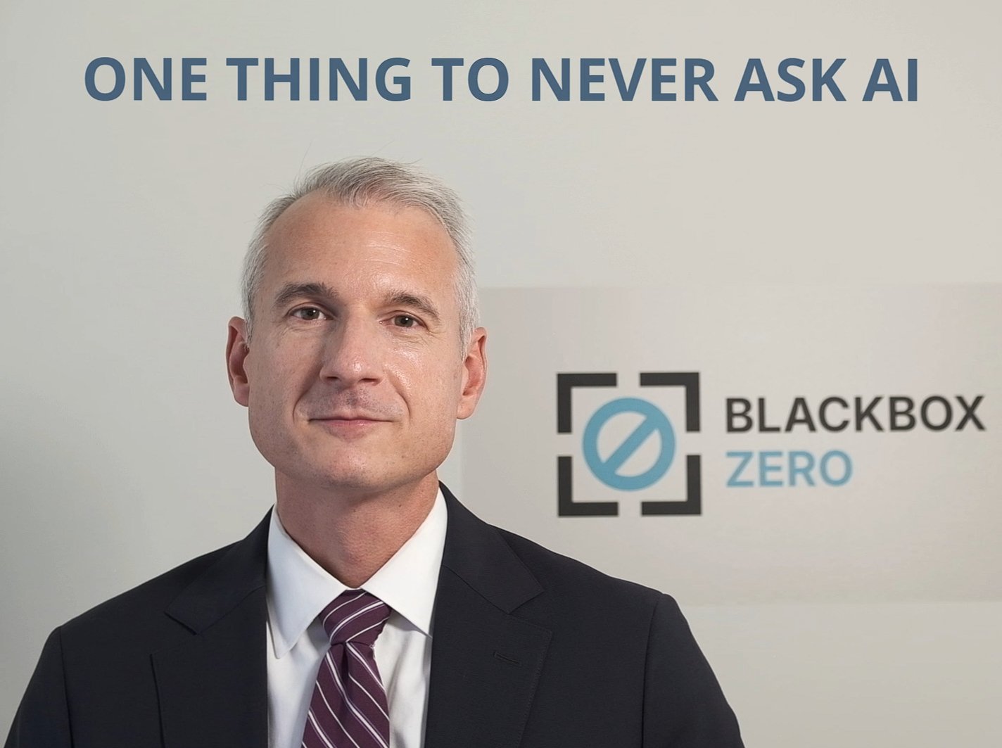 The One Question You Should Never Ask AI