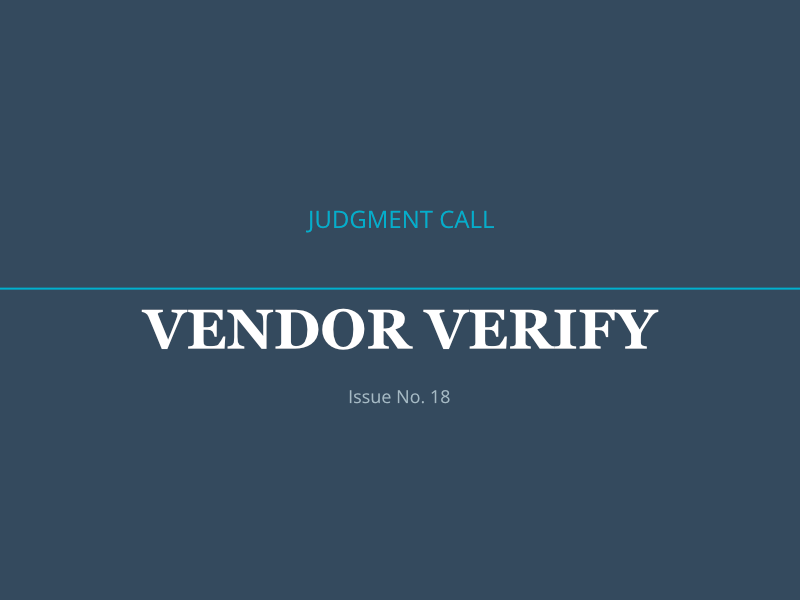 Why Your AI Vendor Contract Is Not a Substitute for Independent Model Verification