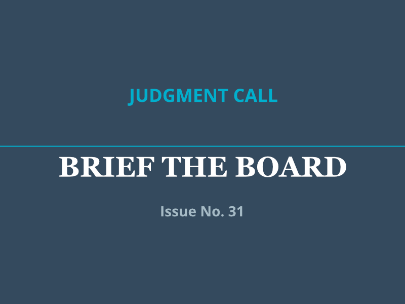 Why AI Still Lacks the Standing Board Briefing Cadence Cybersecurity Already Has