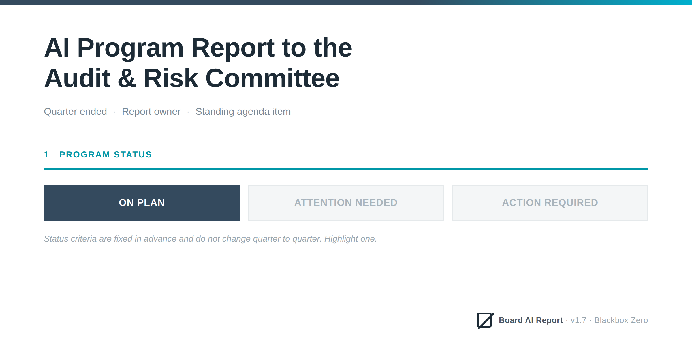 Board AI Report