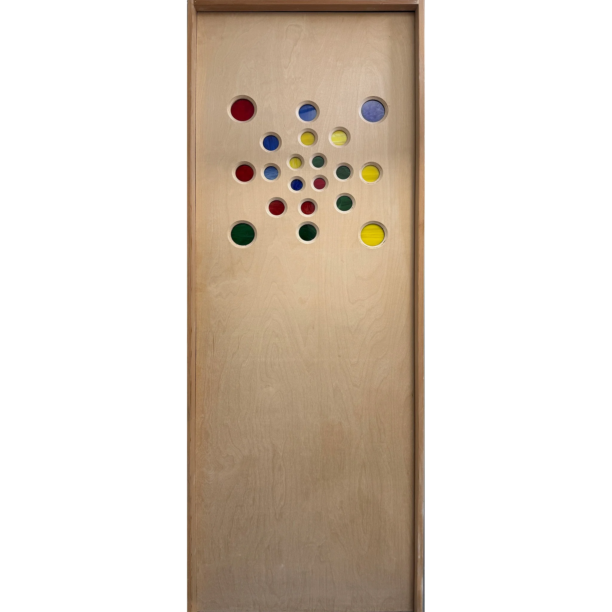 Plywood solid core door - Dots
