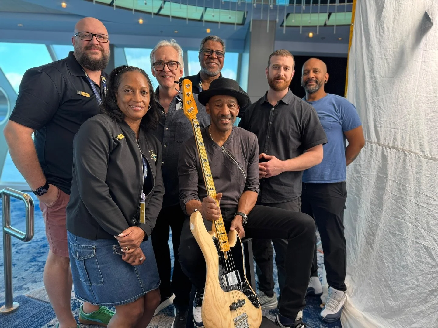 Wrapped up the Smooth Jazz Cruise &lsquo;26 with a sit down interview of legendary bassist Marcus Miller. Couldn&rsquo;t be a better way to finish off the last 2 weeks working with @johnabbottphoto aboard the Celebrity Summit.

#bass #marcusmiller