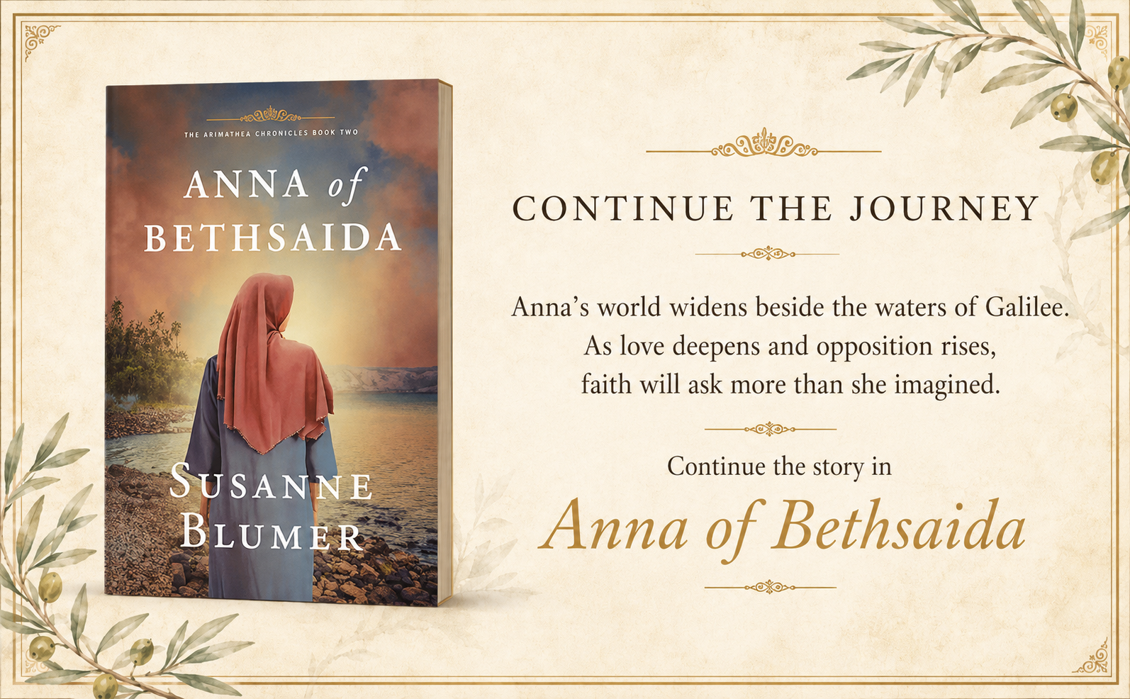 Anna of Bethsaida - Book 2 in The Arimathea Chronicles