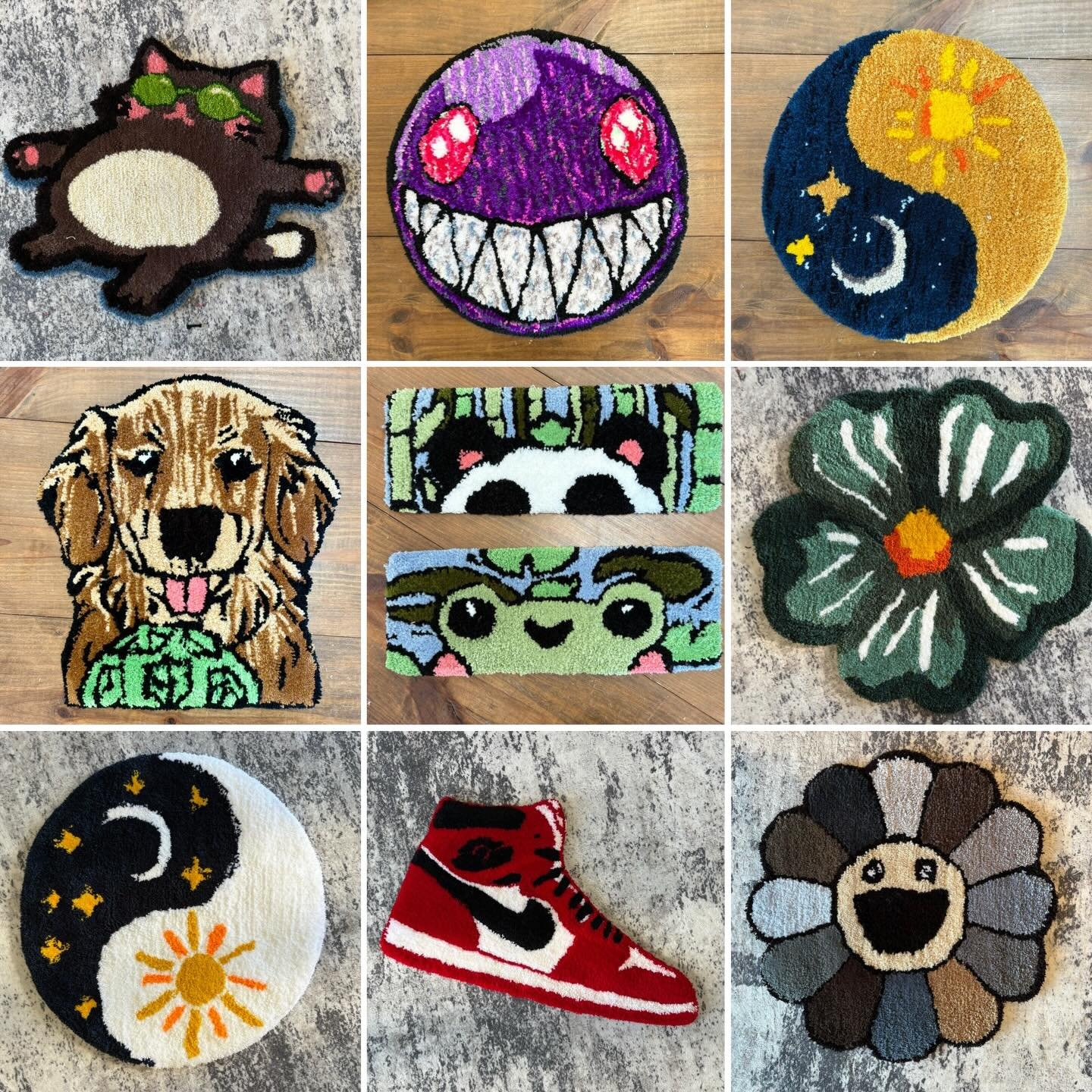 We specialize in small, hands-on classes so each student receives personalized guidance and learns proper tufting techniques to create a high-quality rug they&rsquo;ll be proud of. ❤️

#rugtufting #artandcraft #familyfriendly #funthingstodo #funactiv