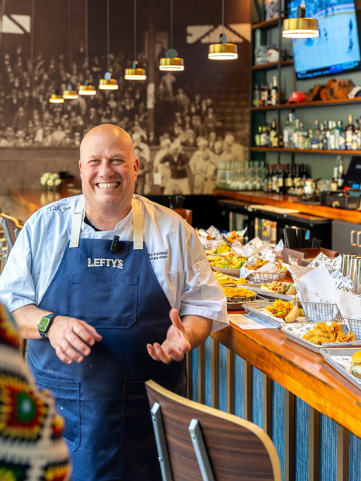 What do Chef Rodney &amp; Restaurant Week have in common? They&rsquo;re both Lefty&rsquo;s &amp; they both make people smile. 😊