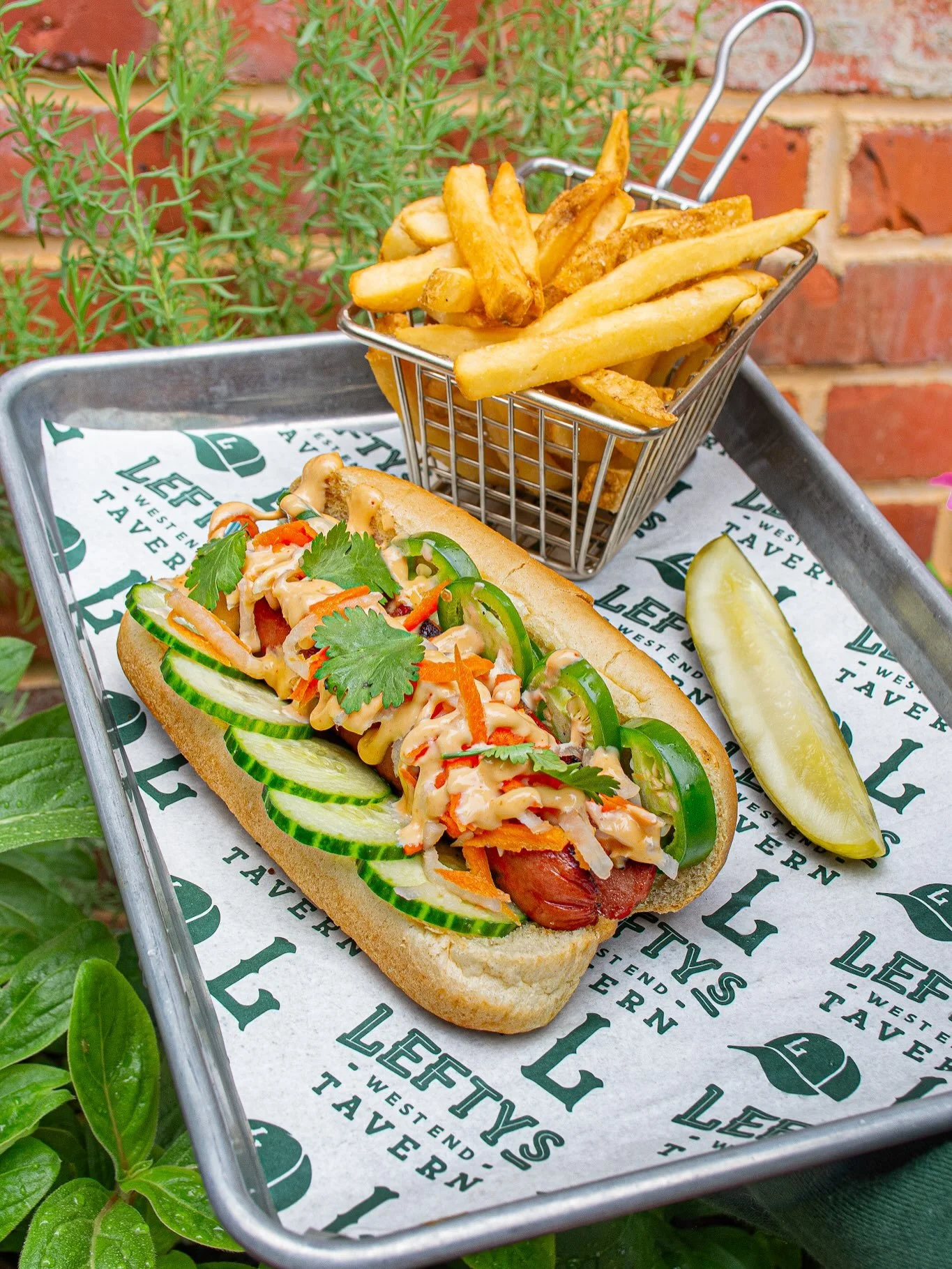Happy National Hot Dog Day! 🌭 If you haven&rsquo;t tried this month&rsquo;s Tour of Ballpark Dogs feature yet, consider this your sign. 

🥒 Meet the &ldquo;Banh Mi Dog&rdquo; with Nathan&rsquo;s Famous Hotdog, Cucumber, Fresh Jalape&ntilde;o, Pickl