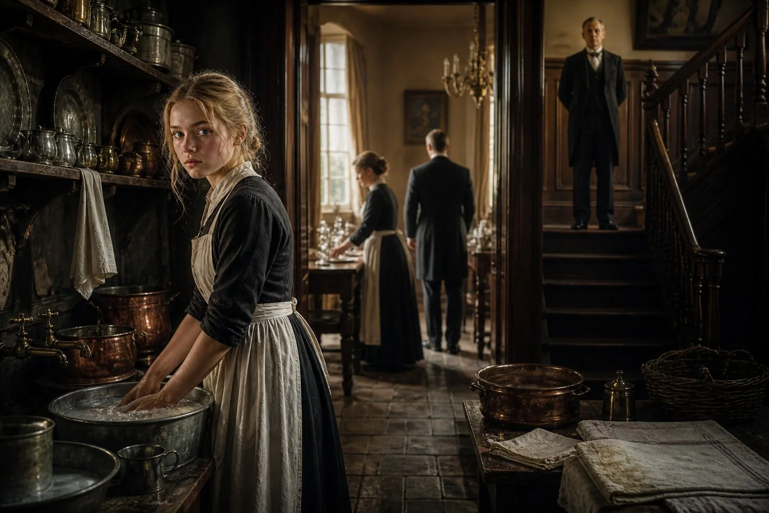 Eliza Turner in service in the novel Unseen Souls
