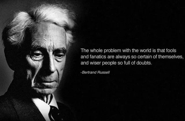 Bertrand Russell Warned Us About Fools and Fanatics — We Should Listen Now