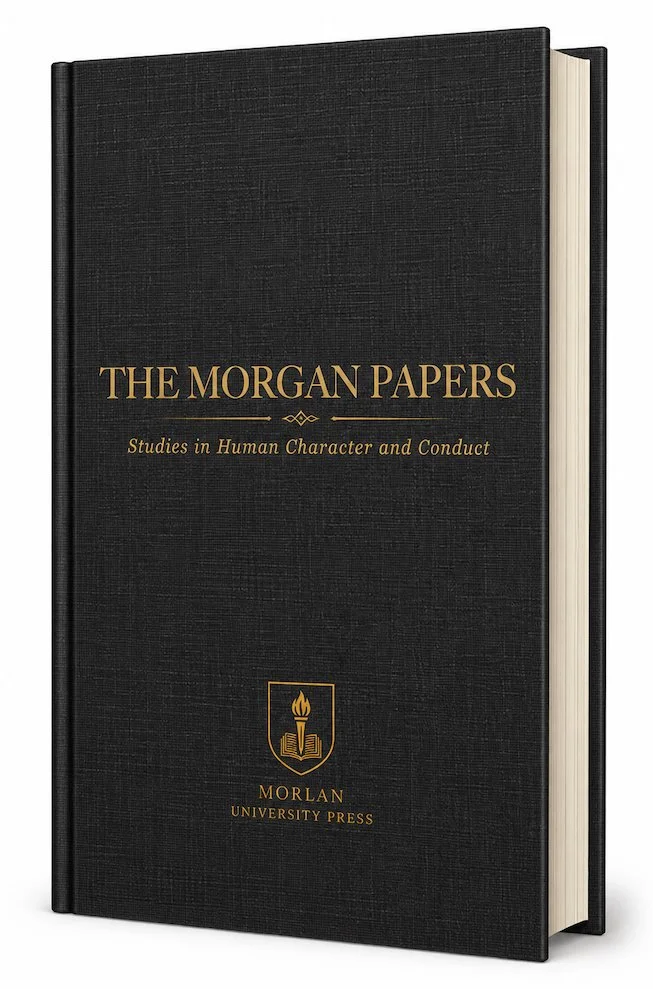 The Morgan Papers by John E. Rees – studies in human character, conduct and moral psychology by Professor Owain Morgan