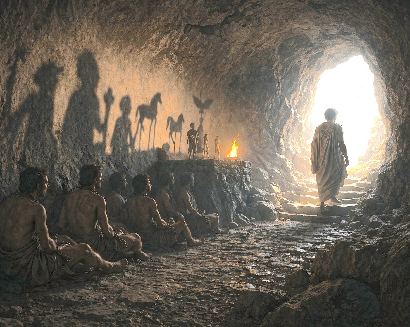 Plato and the cave