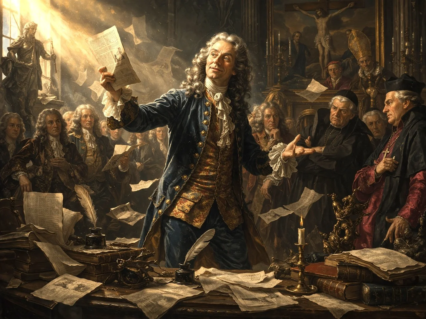 Voltaire, the man who challenged everything