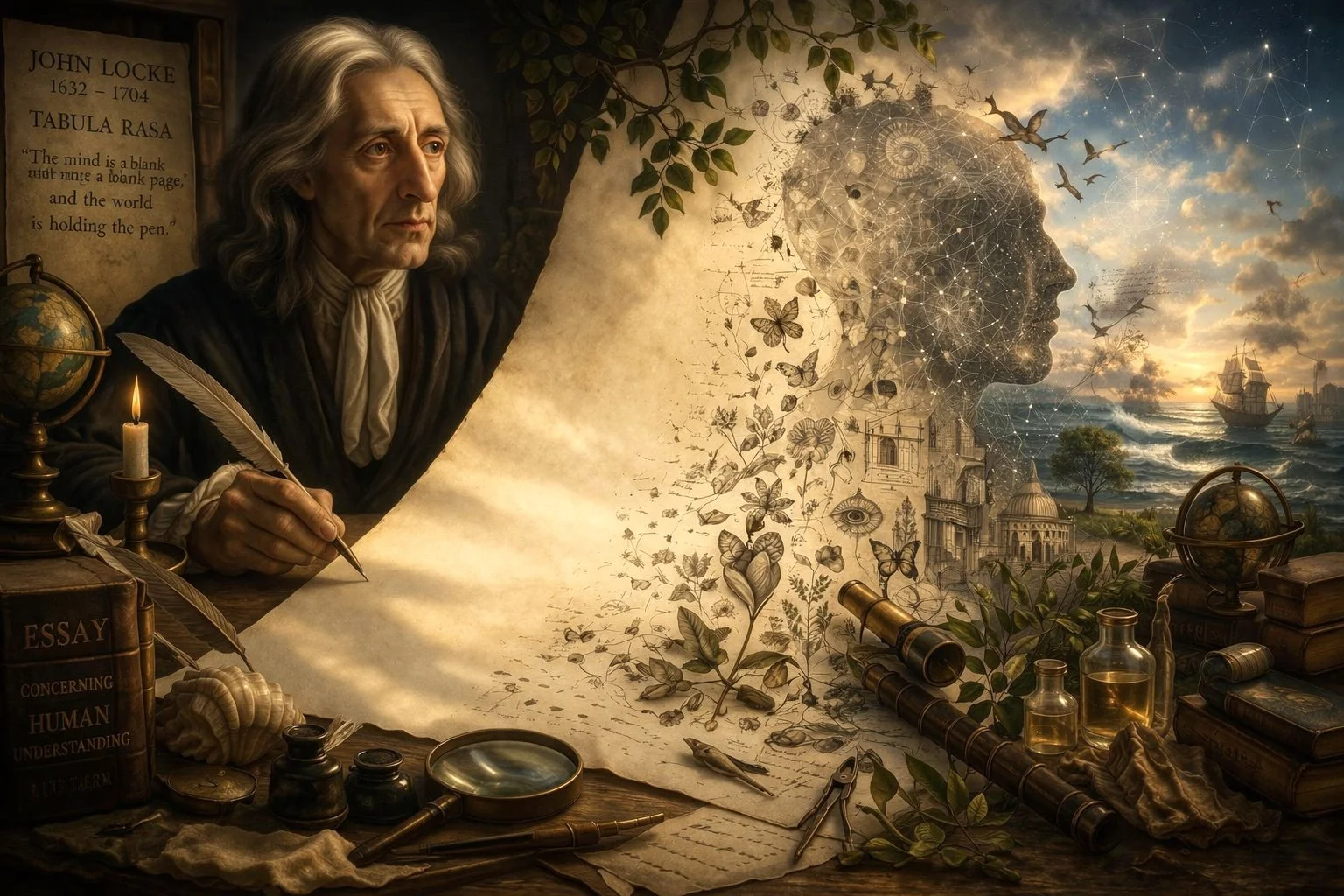 John Locke and his 'tabula ras' concept that changed philosophy