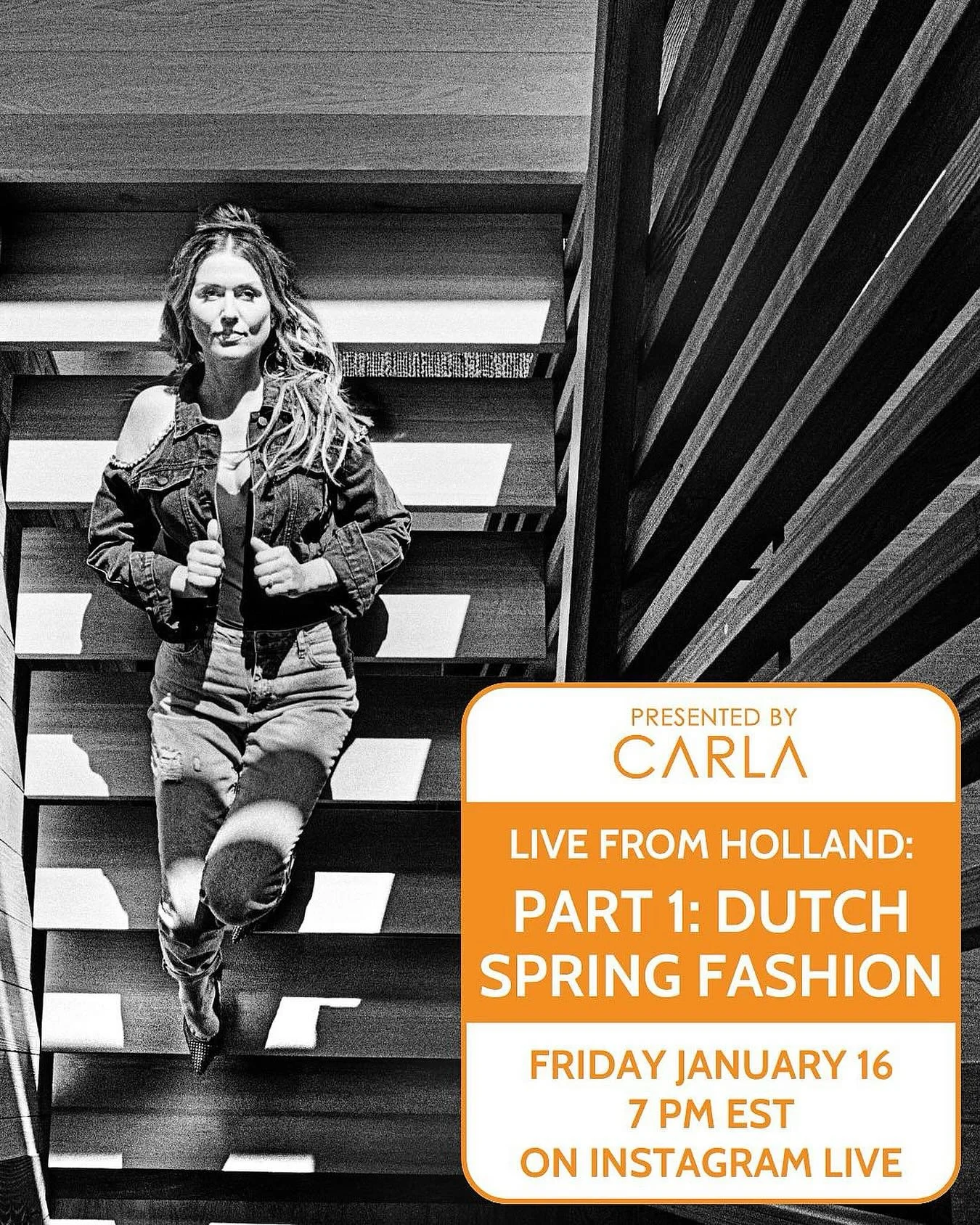 So much to show you from Holland, this is going to be insane 📺 7pm EST 
Get the best of spring on my LIVE shows ✨